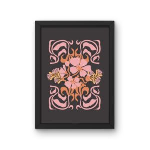 MOODY FLOWER POWER POSTER